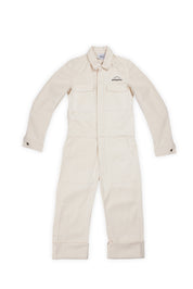 One Piece Boiler Suit  - Ivory