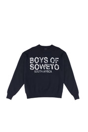 Chunky Crew Neck Sweater - Black