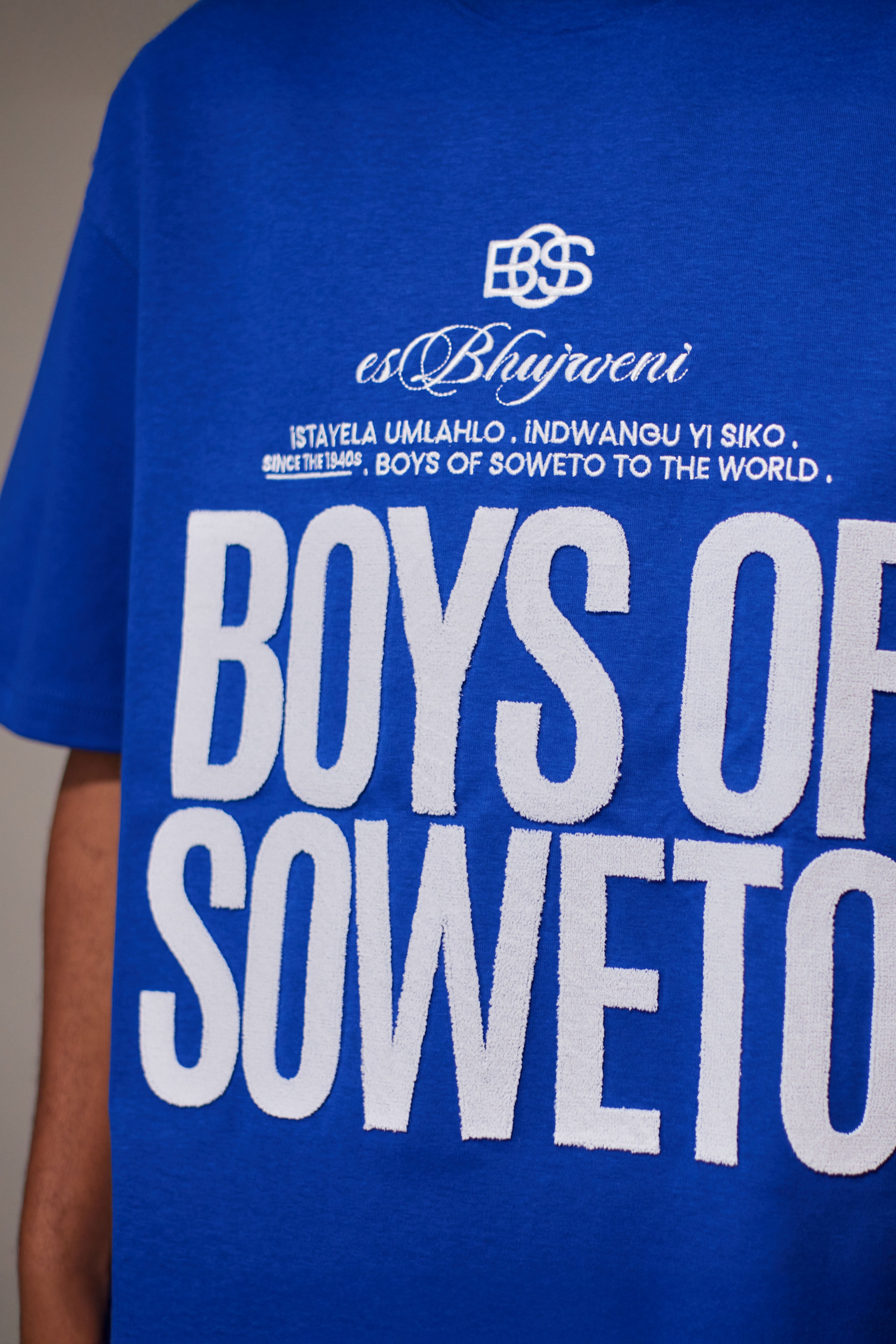 TBE Crew Neck  T-Shirt - Blue