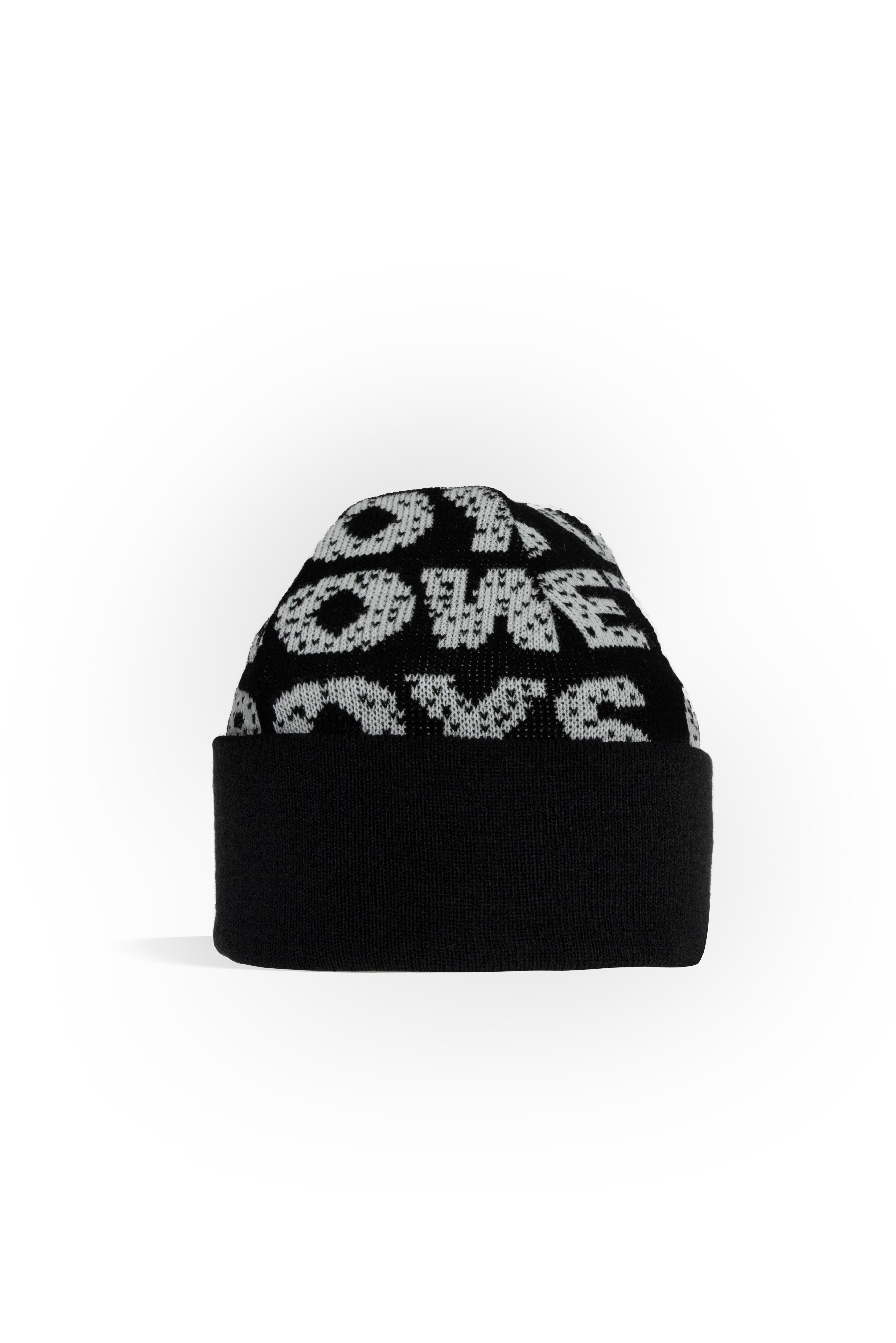 Beanie -  Black & White