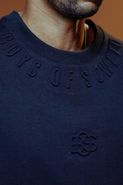 Embossed  T-Shirt - Black