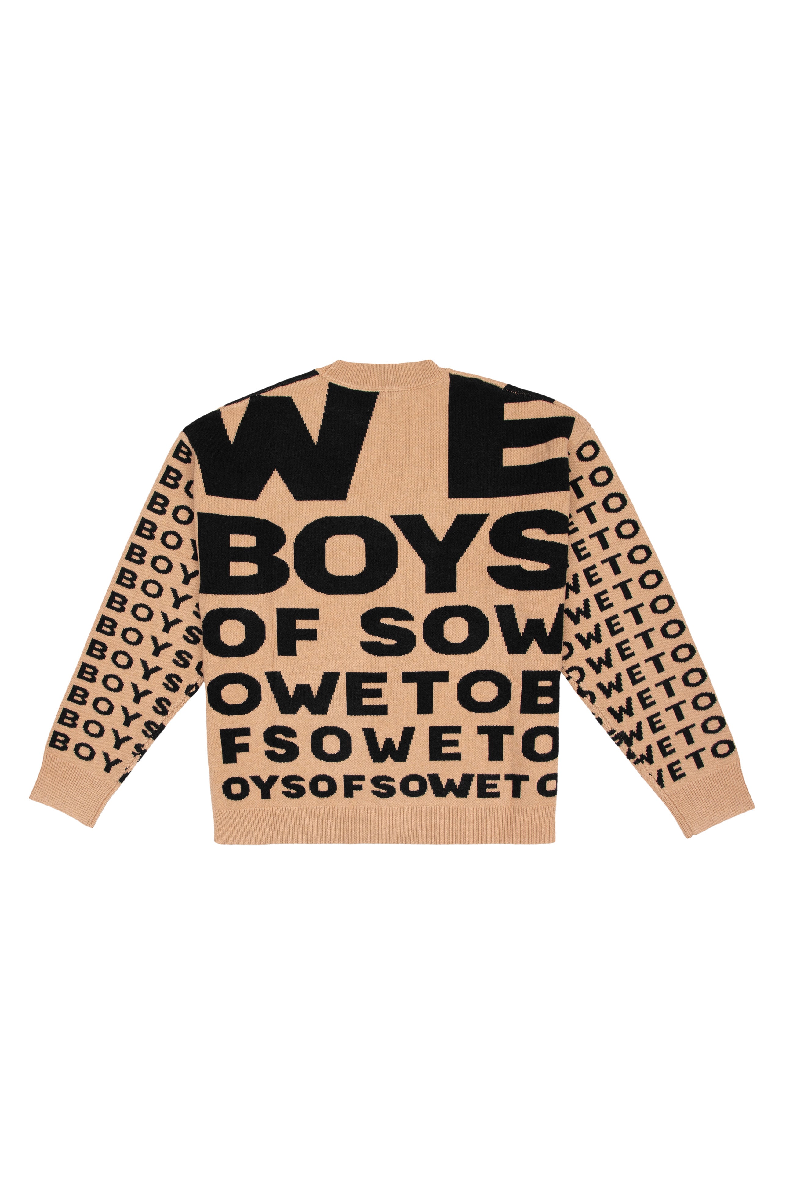 Chunky Eyetest  Cardigan - Beige