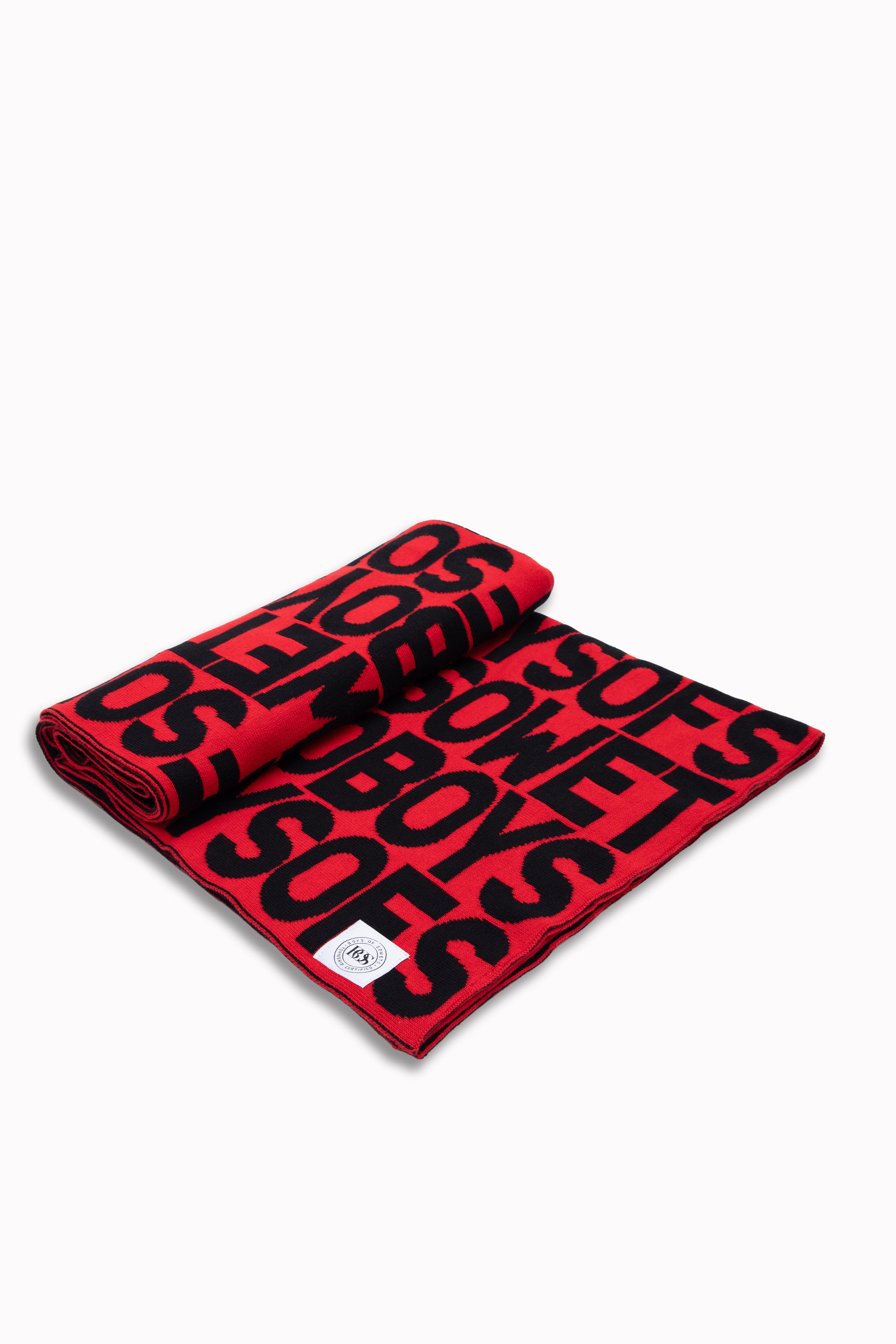 BOS Shawl - Red
