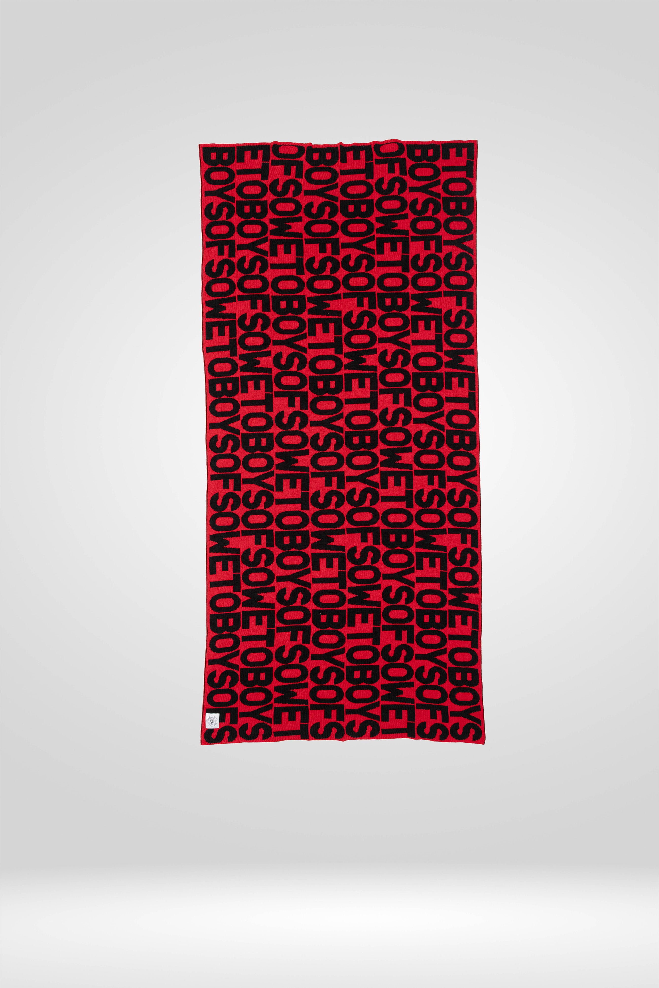 BOS Shawl - Red
