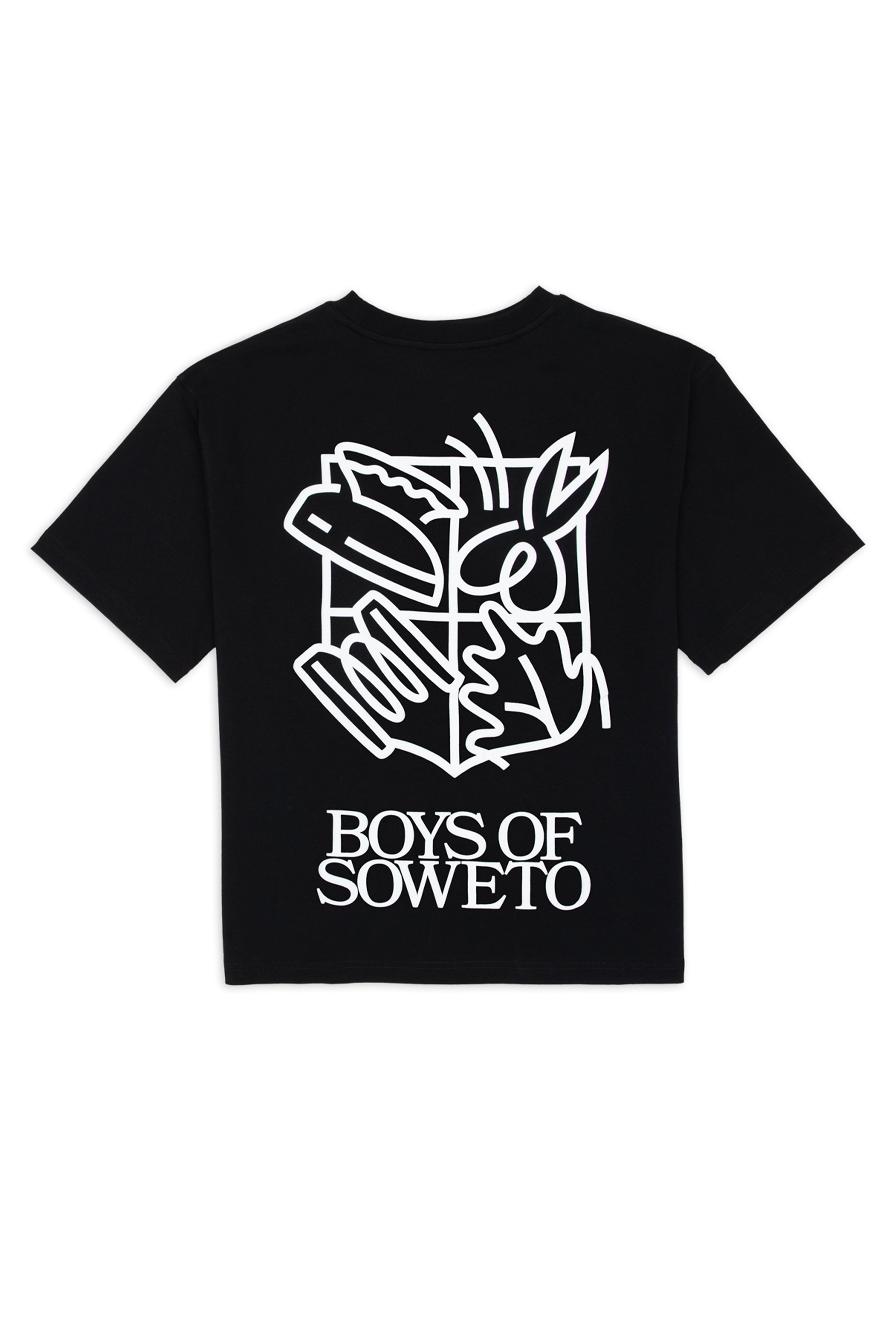 Puff Print T-shirt - Black
