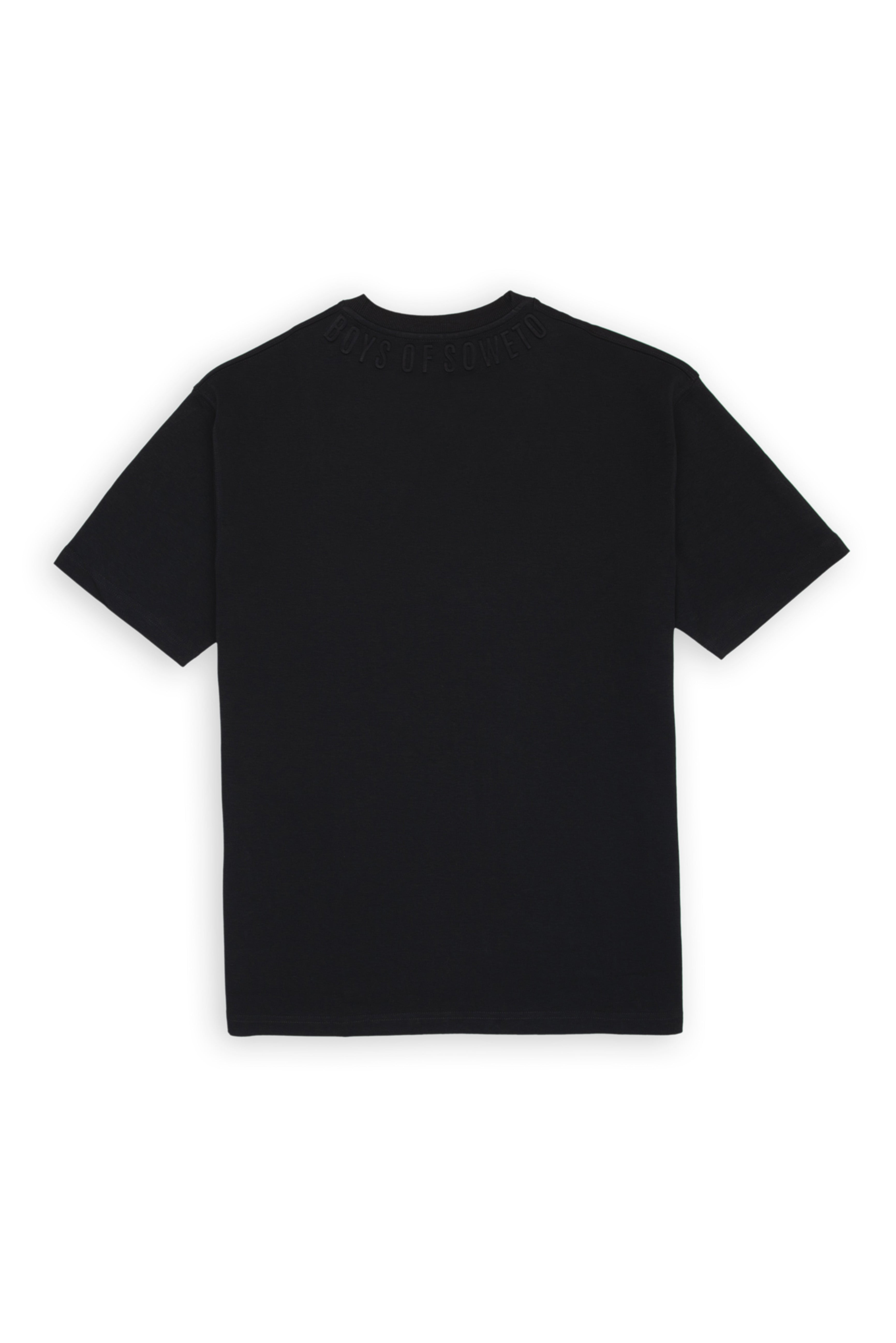 Embossed  T-Shirt - Black