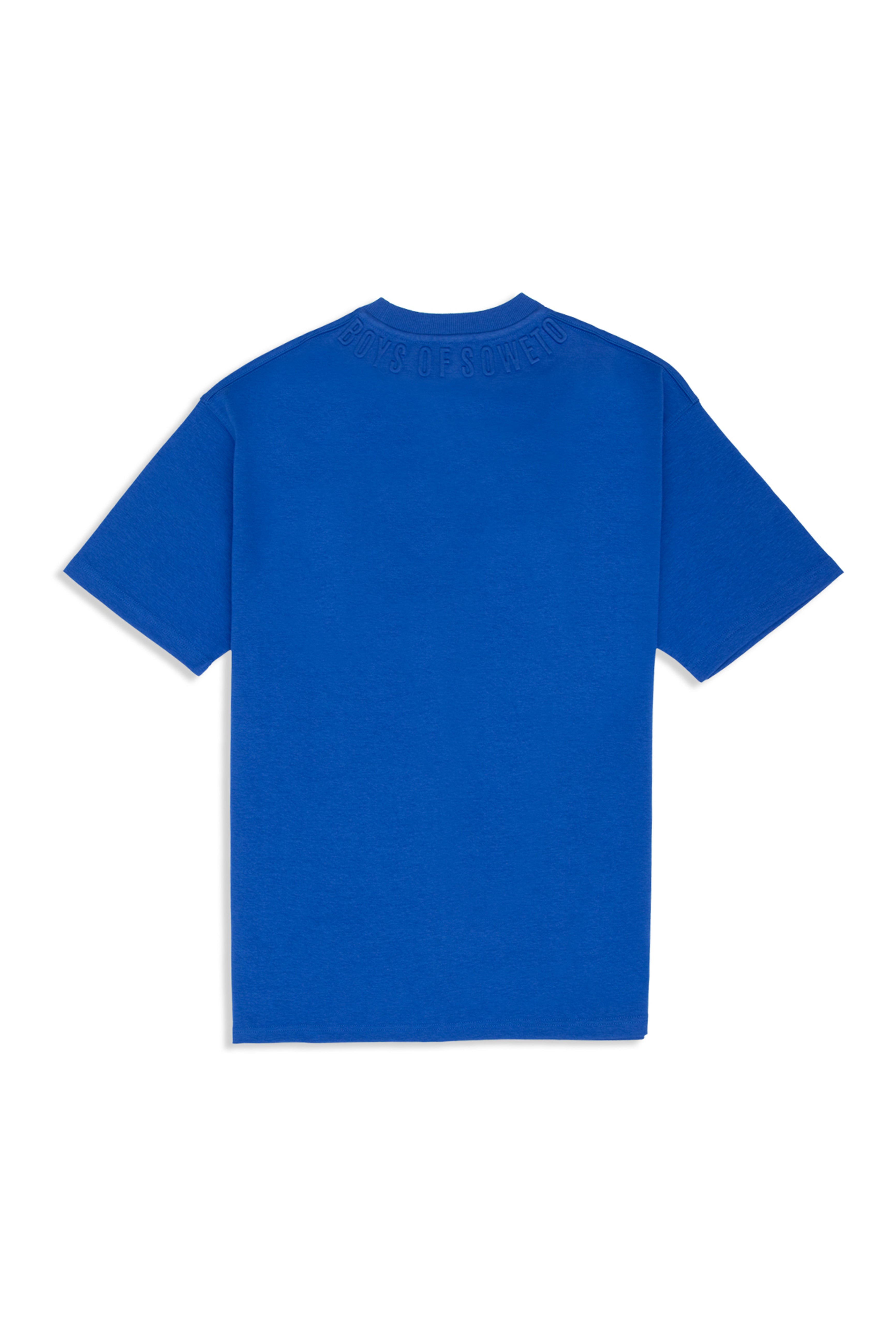 Embossed  T-Shirt - Blue