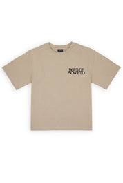 Puff Print T-shirt - Khakhi