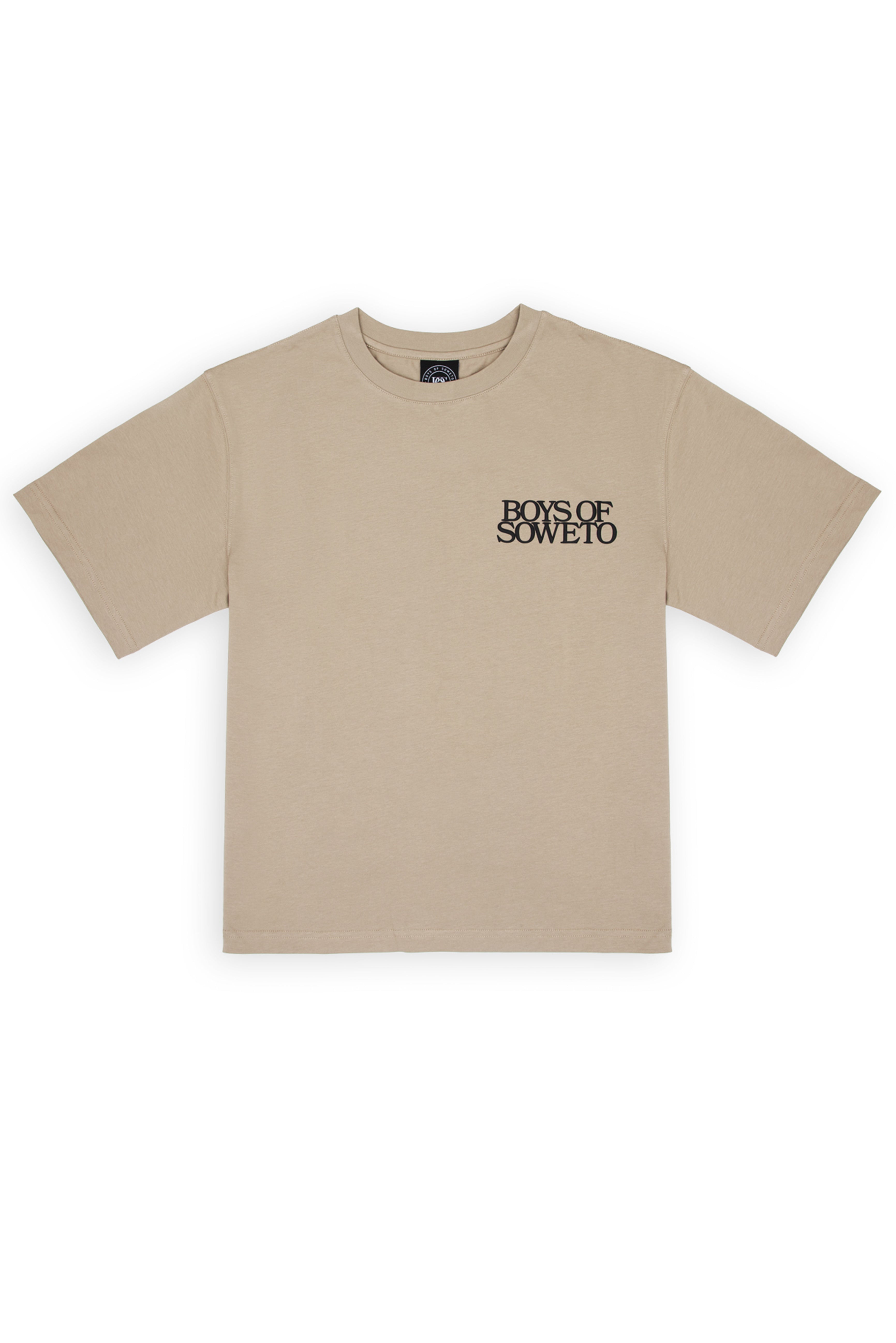 Puff Print T-shirt - Khakhi