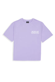 Puff Print T-shirt - Purple