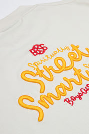 Spiritually Street Smart Oversized  T-shirt - Stone