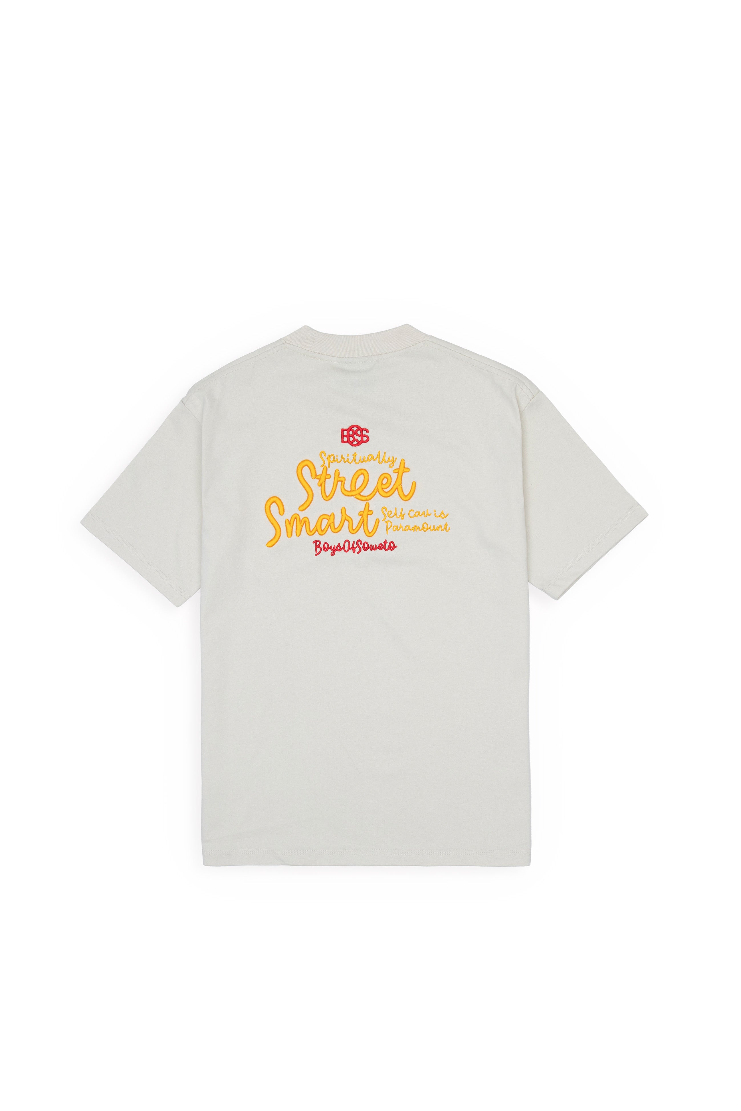 Spiritually Street Smart Oversized  T-shirt - Stone
