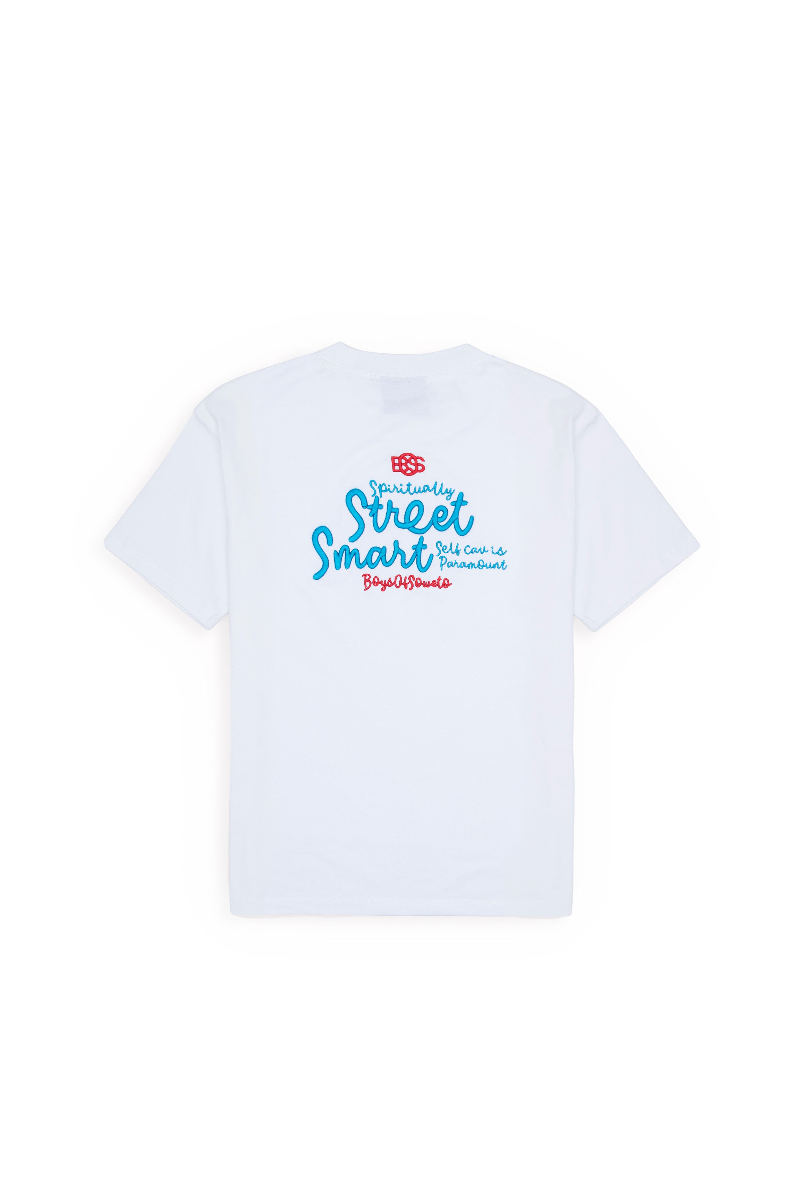 Spiritually Street Smart Oversized T-shirt - White