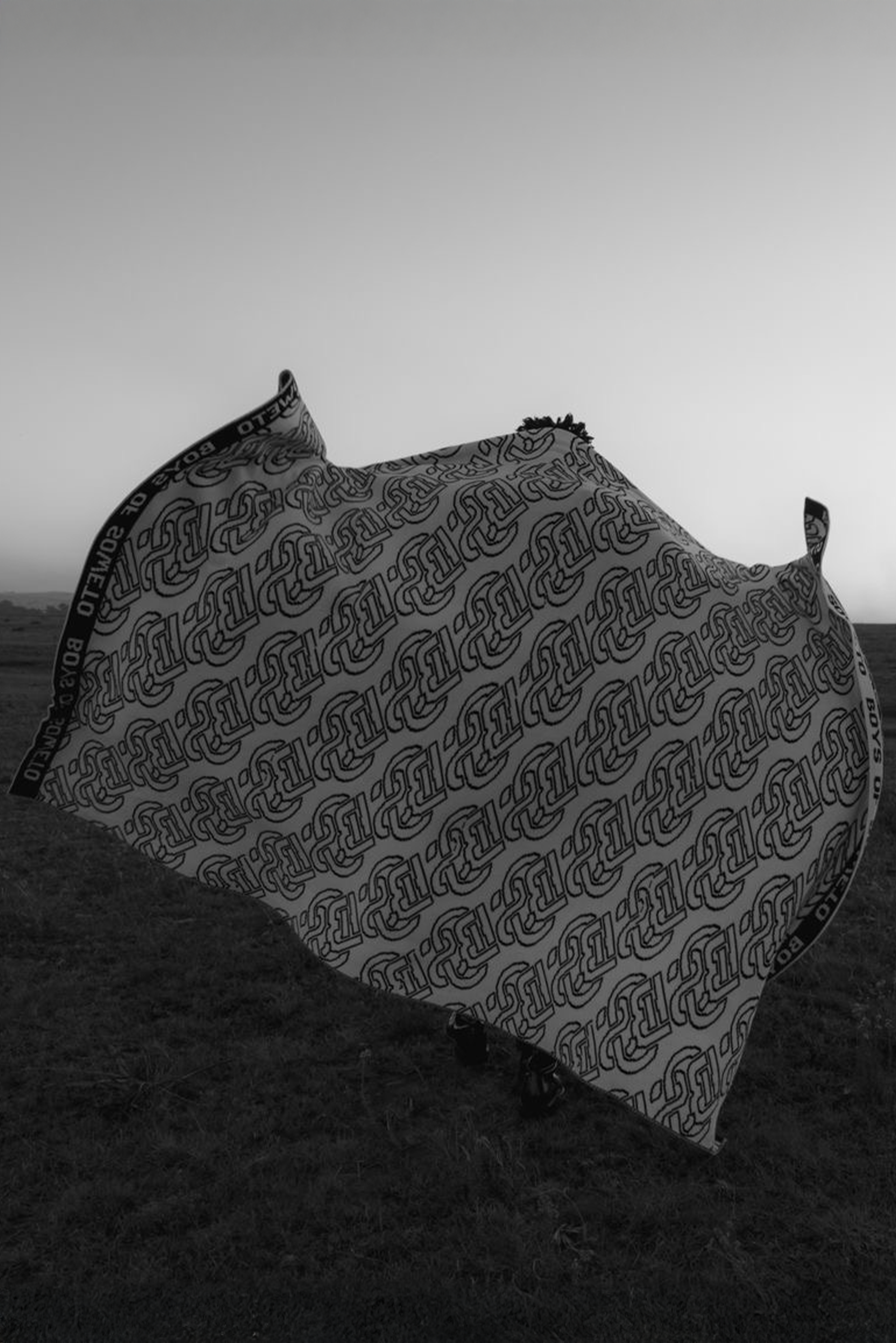 BOS Monogram Blanket