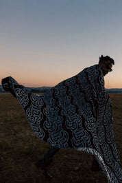 BOS Monogram Blanket - Beige