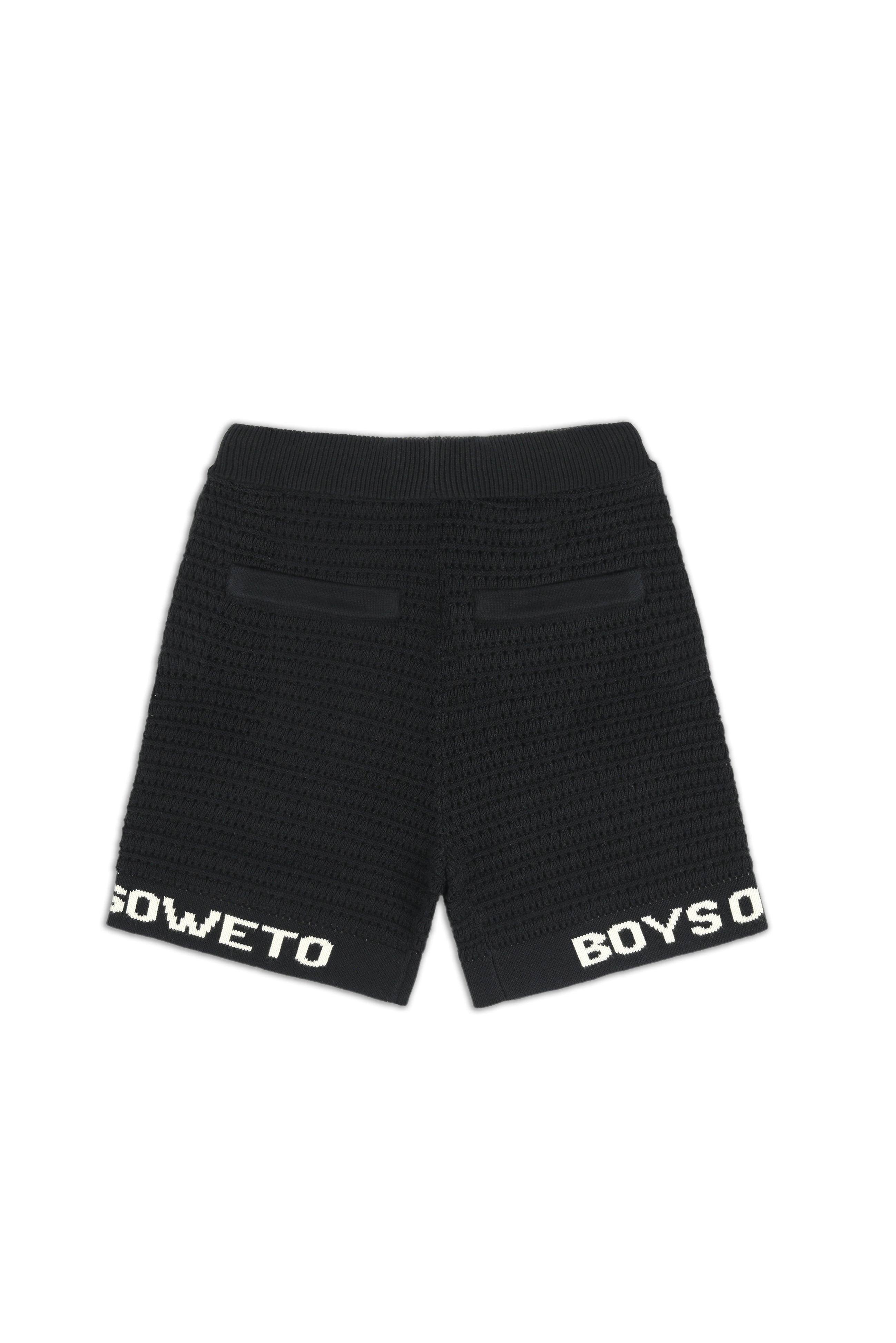 Crochet Shorts - Black