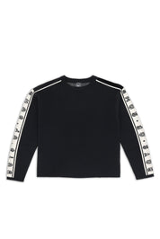 Cozy Knitwear Top - Black & White
