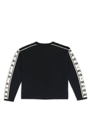 Cozy Knitwear Top - Black & White