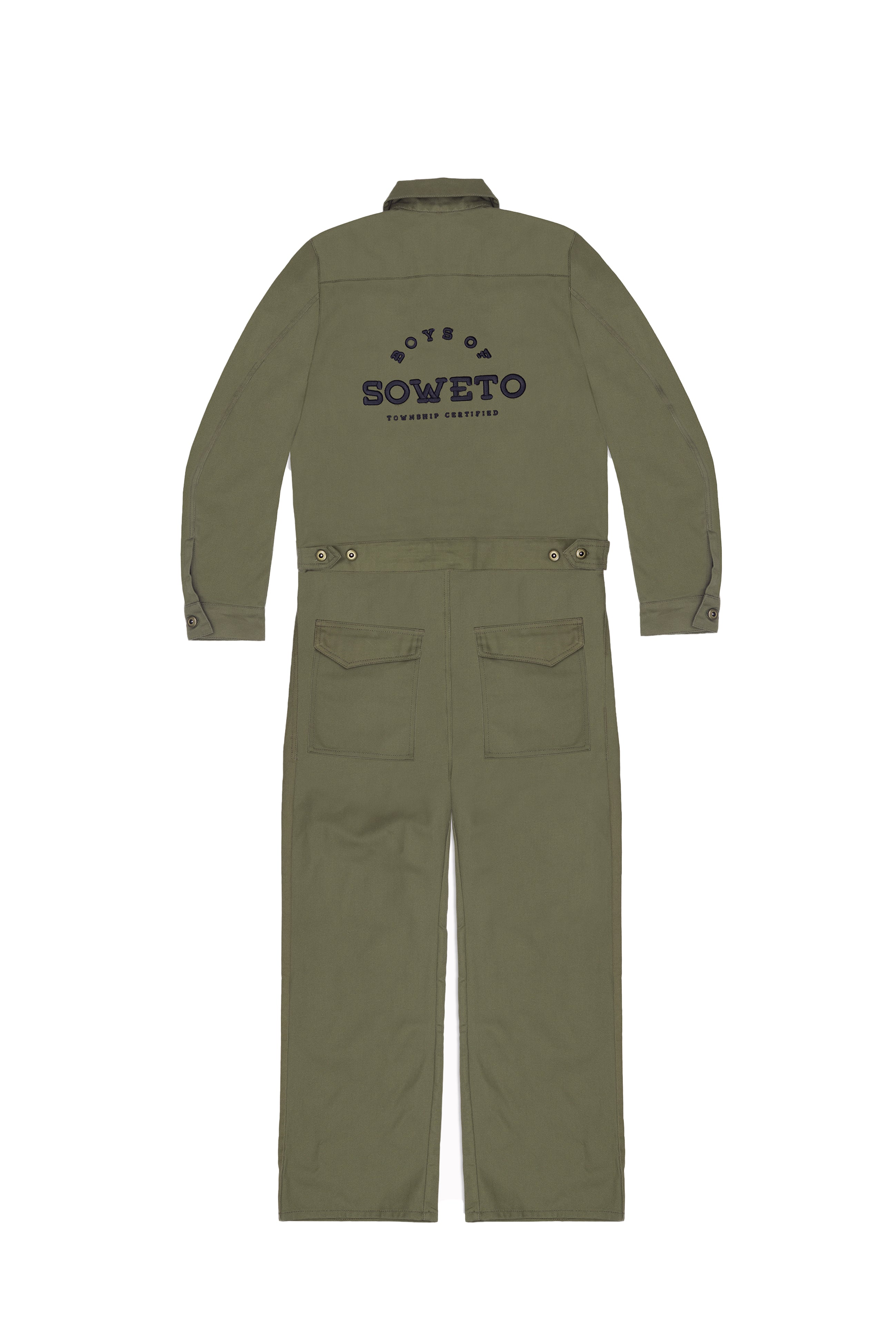 One Piece Boiler Suit  - Olive