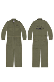 One Piece Boiler Suit  - Olive