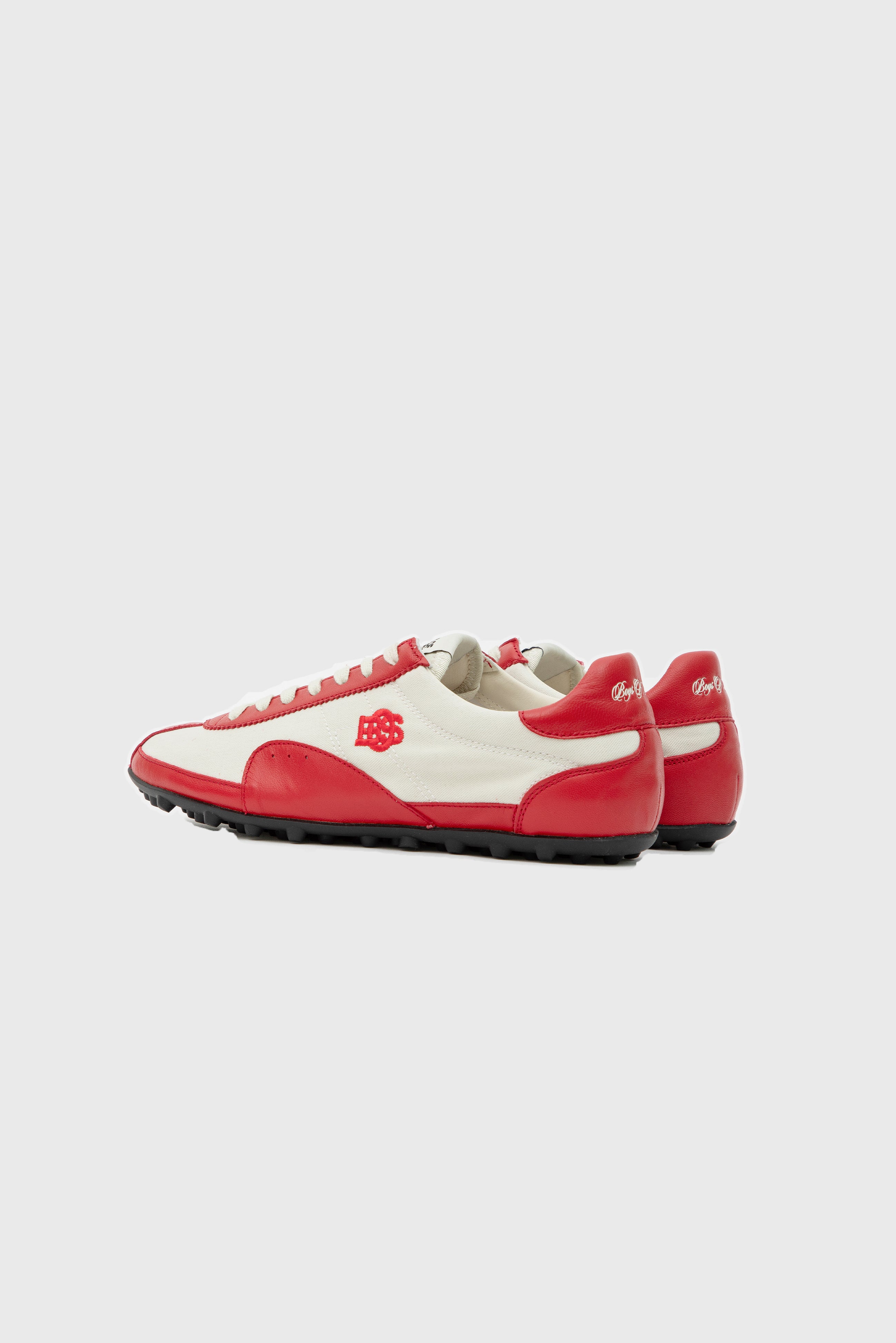 BOS Retro Running Kicks - Chilly Red & Ecru