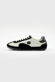 BOS Retro Running Kicks - Black & Ecru