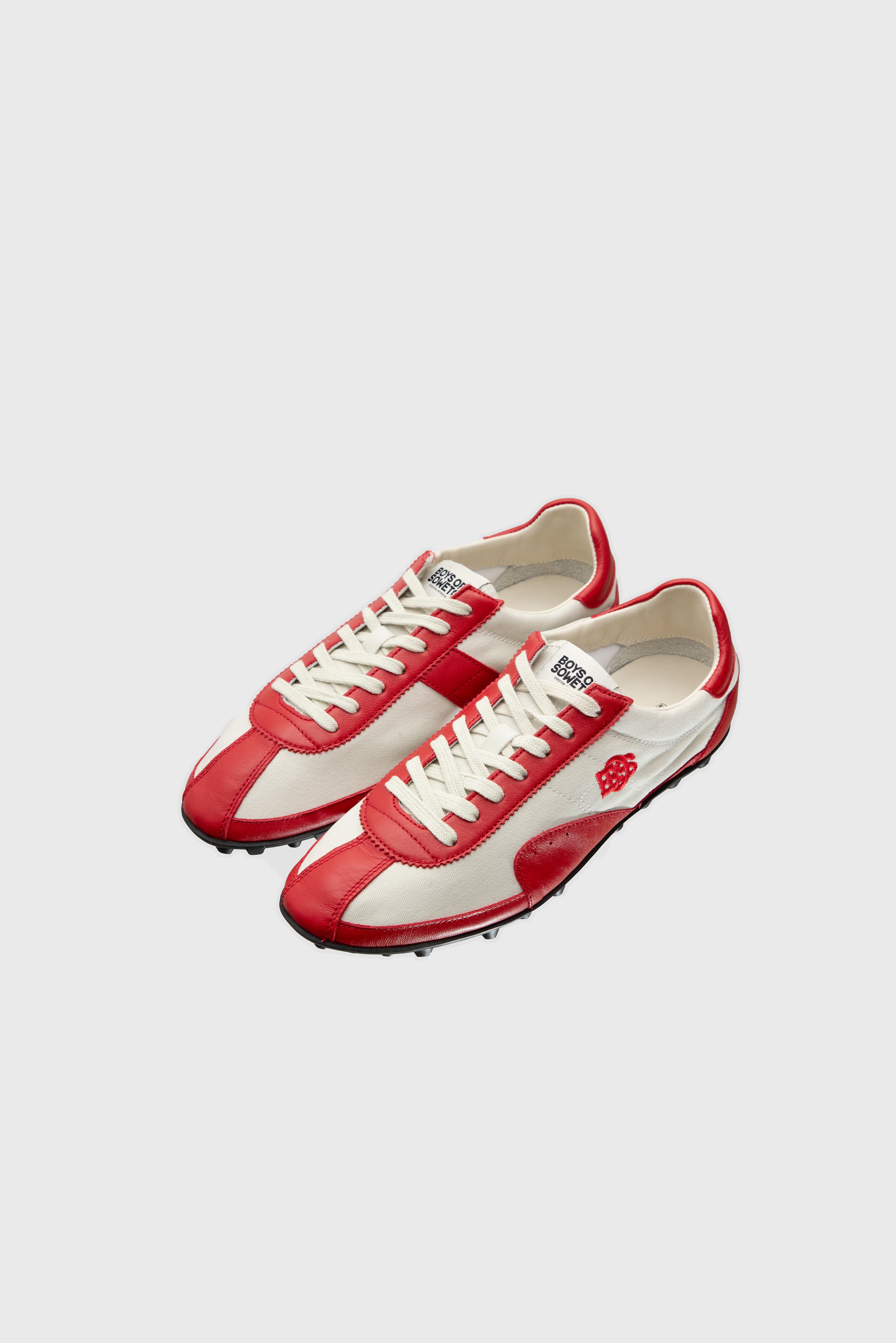 BOS Retro Running Kicks - Chilly Red & Ecru