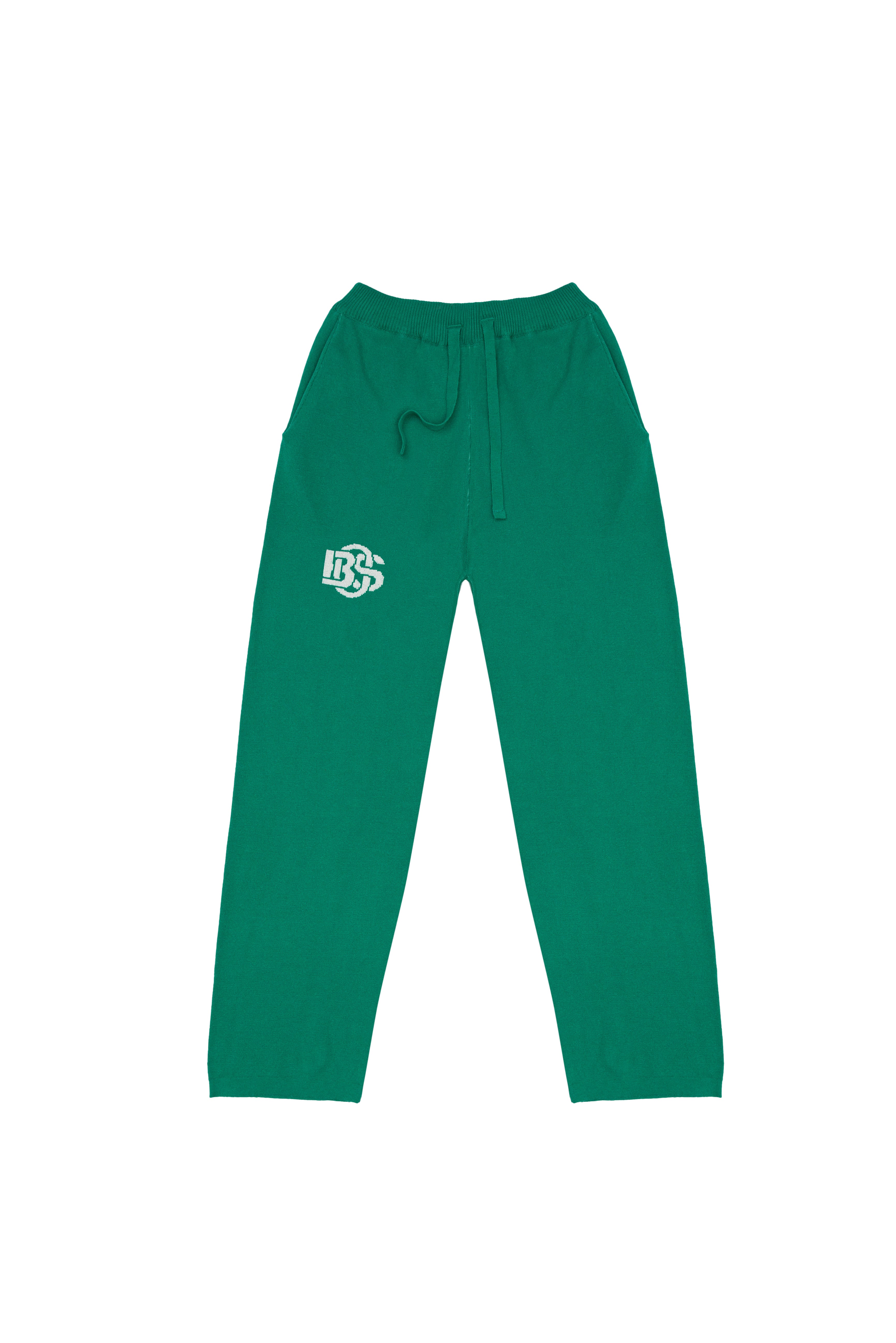 Relaxed-fit Knit Pants - Green