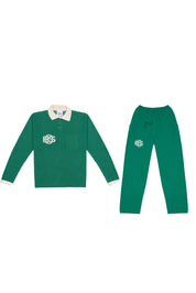 Relaxed-fit Knit Pants - Green
