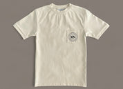 Slim Fit  Pocket T-shirt - Off White