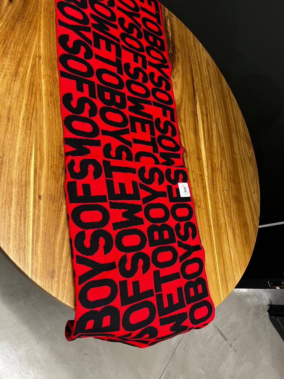BOS Shawl - Red